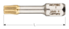 Afbeeldingen van ROTEC IMPACT bit T40 30MM C6,3 DIAMOND 10x