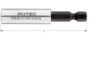 Afbeeldingen van ROTEC Bithouder E6,3X74MM magnetisch huls 11X35MM met C-ring 10x
