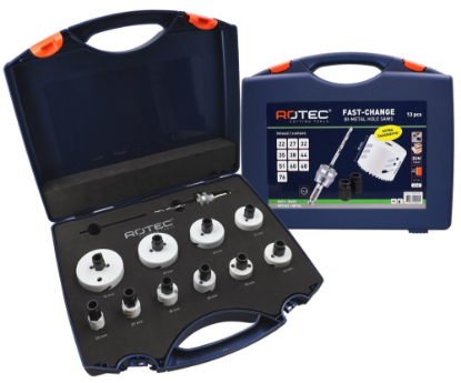Afbeeldingen van ROTEC Gatzagenset FC 533 Elektricien zeskant 11 13x 22-76MM