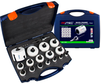 Afbeeldingen van ROTEC Gatzagenset Q-C 528 Max SDS-Plus 19-delig 19-92MM