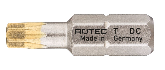 Afbeeldingen van ROTEC Schroefbit ¼" PRO T40 25MM C6,3 DIAMOND 10x