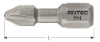 Afbeeldingen van ROTEC Torsionbit ¼" PRO PH1 25MM C6,3 BASIC 2x