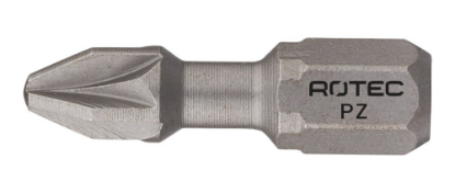 Afbeeldingen van ROTEC Torsionbit ¼" PRO PZ3 25MM C6,3 BASIC 2x