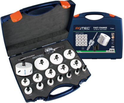 Afbeeldingen van ROTEC Gatzagenset FC 527 max 6-kant 11MM 19x 19-92MM