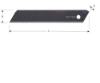 Afbeeldingen van ROTEC Reserve afbreekmes 18X0,5MM 100x