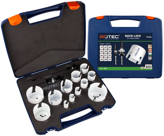 Afbeeldingen van ROTEC Gatzagenset MP Allround 14-delig 19-76MM