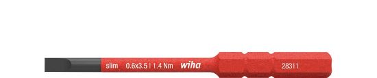 Afbeeldingen van WIHA Bit slimBit electric 2831 sleuf 3,5X75MM