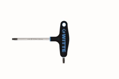 Afbeeldingen van WITTE Schroevendraaier PRO T-greep 2x TORX T10