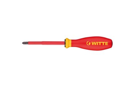Afbeeldingen van WITTE Schroevendraaier PRO VDE MODUL PH2X100MM