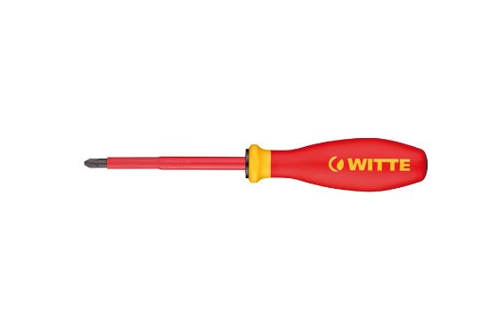 Afbeeldingen van WITTE Schroevendraaier PRO VDE MODUL PH2X100MM