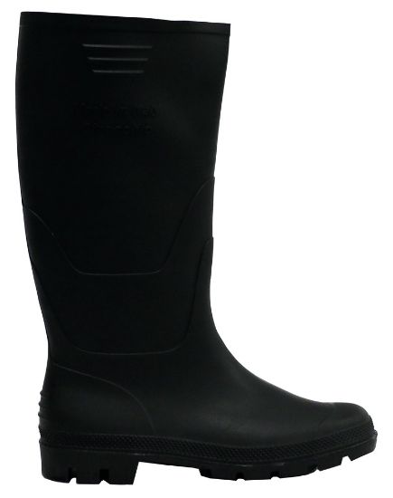 Afbeeldingen van Knielaars PVC zwart mt 39