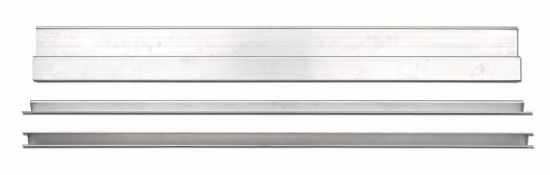 Afbeeldingen van STABILA Rij HAK stucadoor aluminium H-profiel 150CM