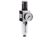 Afbeeldingen van Drukregelaar G¾" 5µ 8bar met manometer 63MM