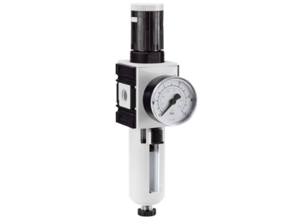 Afbeeldingen van Drukregelaar G¾" 5µ 8bar met manometer 63MM
