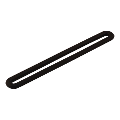 Afbeeldingen van Spanrubber zwart Ø8 200MM
