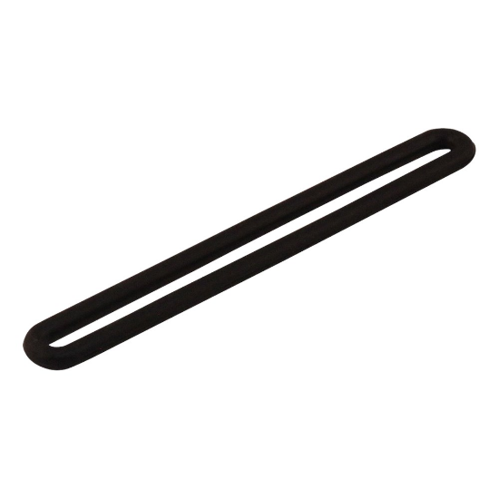 Afbeeldingen van Spanrubber zwart Ø8 200MM