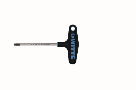 Afbeeldingen van WITTE Schroevendraaier PRO T-greep TORX T40