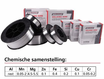 Afbeeldingen van MIG Lasdraad WK ALMG-5 0,8MM D-200
