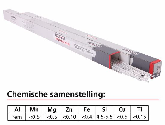 Afbeeldingen van Lasstaaf WK Alutig ALSI-5 2MM