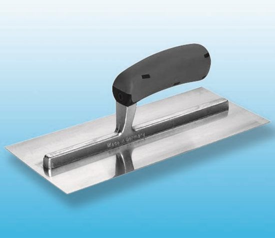 Afbeeldingen van JUNG Plakspaan RVS links softgrip 280X120MM