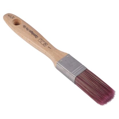 Afbeeldingen van COPENHAGEN PRO Platte kwast 5* FLEX synthetisch haar met FSC houten steel 1