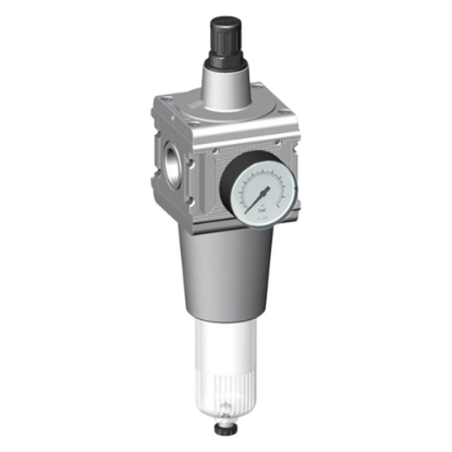 Afbeeldingen van Drukregelaar G¾" 40µ 10bar met mano 63MM BG5