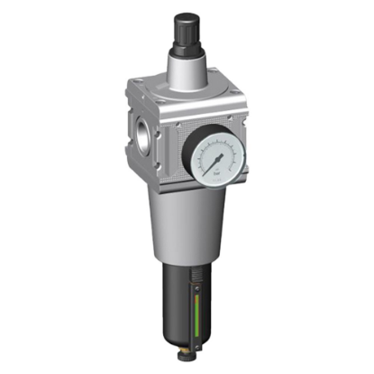 Afbeeldingen van Drukregelaar G1 40µ 10bar met mano 63MM BG5