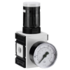 Afbeeldingen van Drukregelaar G¼" 50MM 8bar + manometer