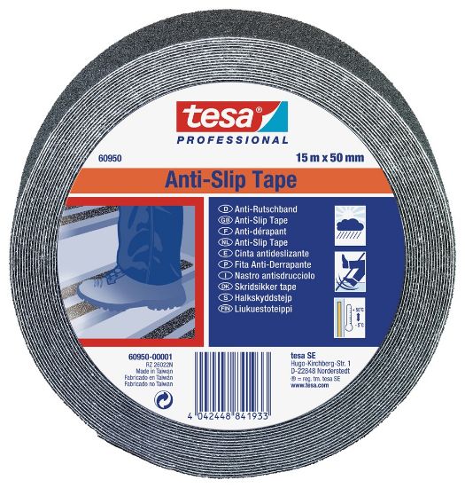 Afbeeldingen van Antisliptape zwart 50MM 15M