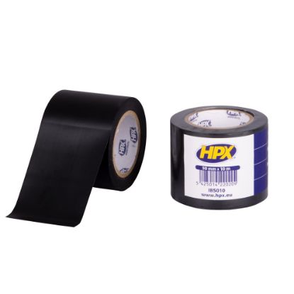 Afbeeldingen van Isolatietape PVC zwart 50MM 10M