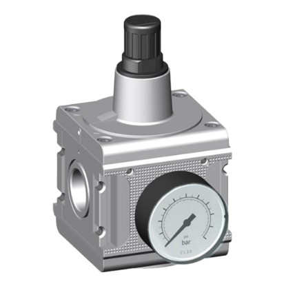 Afbeeldingen van Drukregelaar G¾" 10bar met manometer 63MM BG5
