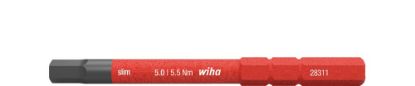 Afbeeldingen van WIHA Bit slimBit electric 2831 zeskant 5X75MM