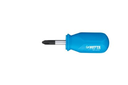 Afbeeldingen van WITTE Schroevendraaier MAXX stubby PZ2X25MM