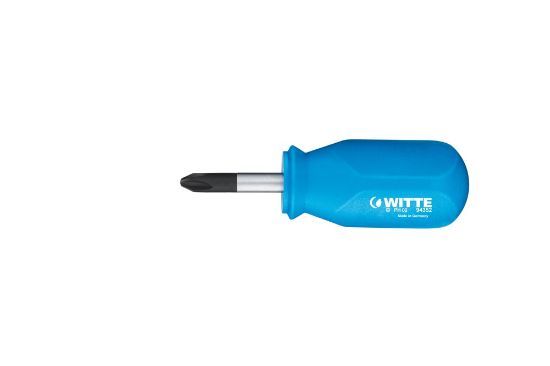 Afbeeldingen van WITTE Schroevendraaier MAXX stubby PZ1X25MM