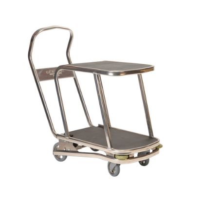 Afbeeldingen van MATADOR Etagewagen REBEL 400S aluminium 2 plateaus 750X490MM