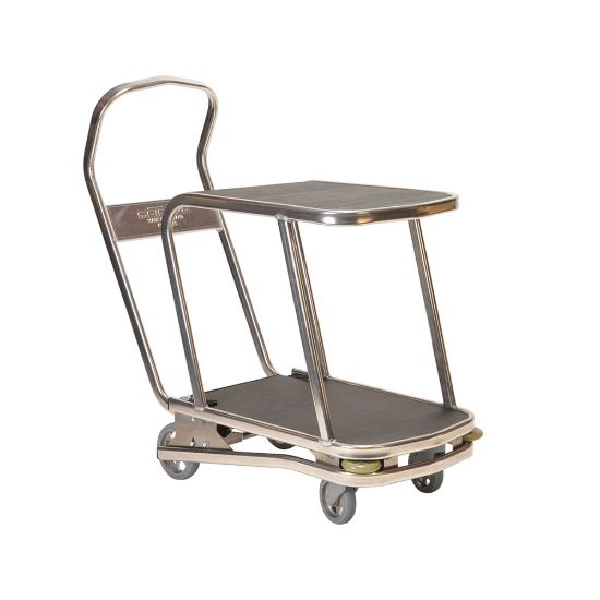 Afbeeldingen van MATADOR Etagewagen REBEL 400S aluminium 2 plateaus 750X490MM