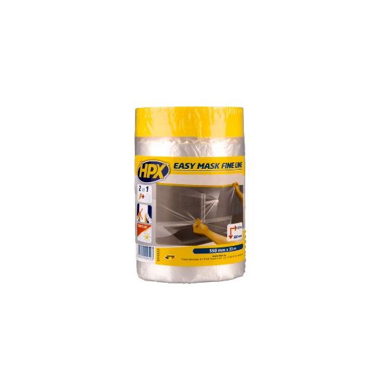 Afbeeldingen van Afplakfolie Easy mask fine line 550MM 33M
