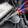 Afbeeldingen van KNIPEX Telefoontang zijsnijder 2612200 DIN5745 55°