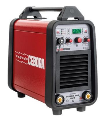 Afbeeldingen van CEWELD Inverter Sound Power Rod 250 T-Cell inclusief toebehoren