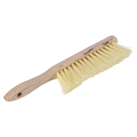 Afbeeldingen van COPENHAGEN PRO Behangborstel kunstvezel wit met FSC houten handvat 29,5X3CM