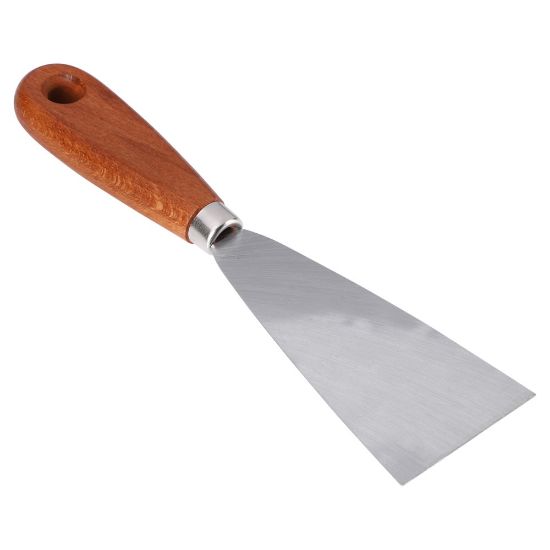Afbeeldingen van COPENHAGEN PRO Plamuurmes Duits model met FSC houten handvat 6CM
