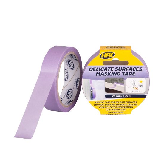 Afbeeldingen van Afplaktape Masking 4800 Delicate 25MM 25M