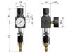 Afbeeldingen van Drukregelaar G⅜" 5µ 10bar met mano 50MM BG1
