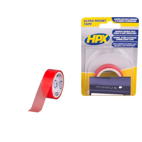 Afbeeldingen van Bevestigingstape Ultra Mount 19MM 1,5M