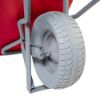 Afbeeldingen van MATADOR Kruiwagen Profi-Max Plus 151-CT HDPE bak rood 90L met lekvrije band