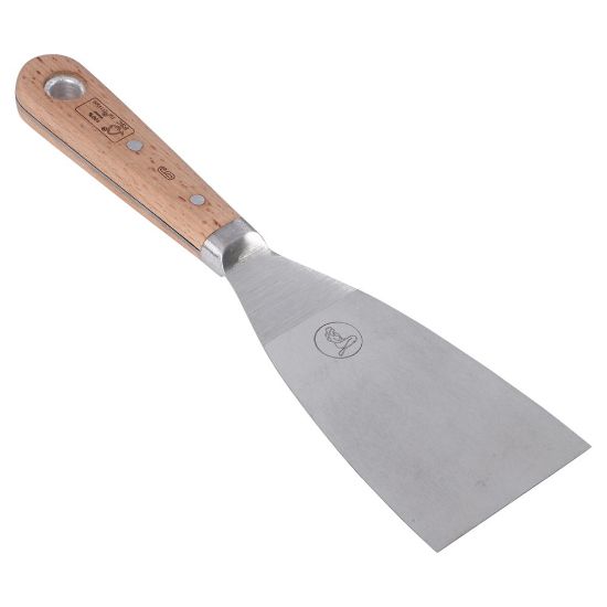 Afbeeldingen van COPENHAGEN PRO Plamuurmes Engels model met FSC houten handvat 63MM