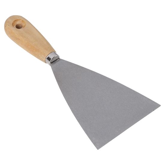 Afbeeldingen van COPENHAGEN PRO Plamuurmes met houten handvat 102MM