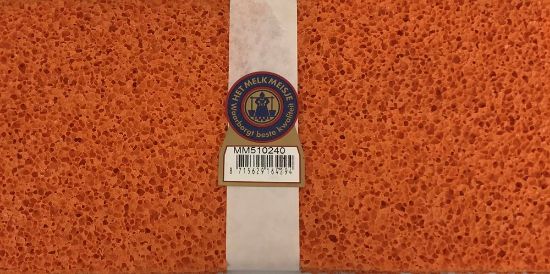 Afbeeldingen van Schuurspons oranje 240X120X20MM