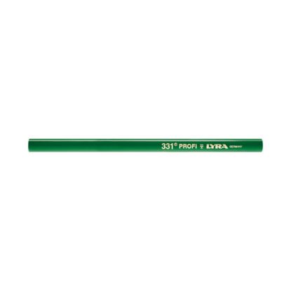 Afbeeldingen van LYRA Steenhouwerspotlood 331 profi groen 24CM