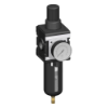 Afbeeldingen van Drukregelaar G1 5µ 10bar met mano 63MM BG4
